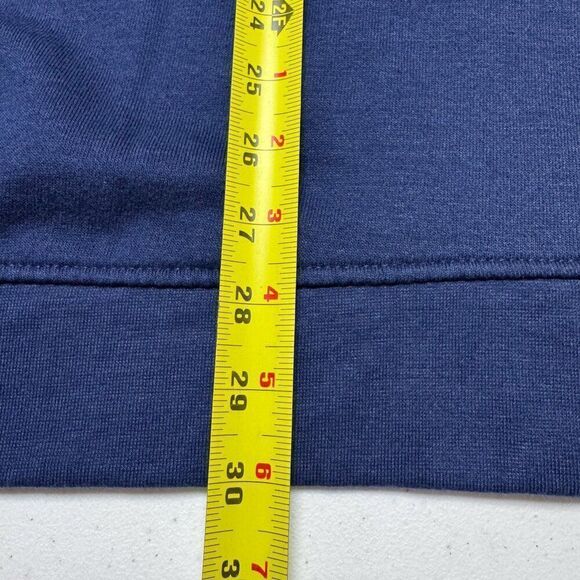 Chaps Sweater Mens 2XL Blue White Preppy Outdoor Fishing Camping Hiking‎ 1/4 Zip - Picture 12 of 13